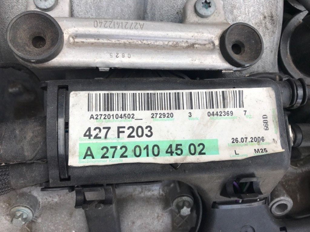 M272920 | Двигатель бензин MERCEDES C-CLASS W203 00-07 - Фото 10