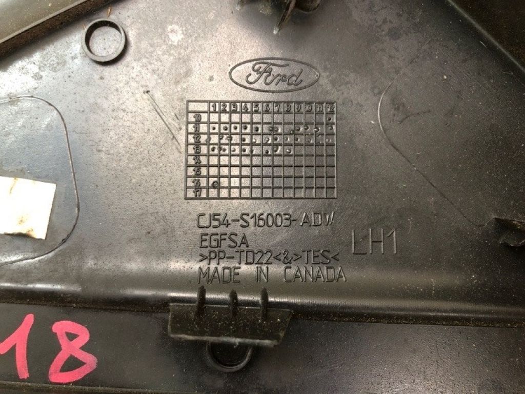 CJ5Z-16003-BA | накладка кузова ліва FORD ESCAPE 12-19 - Фото 5