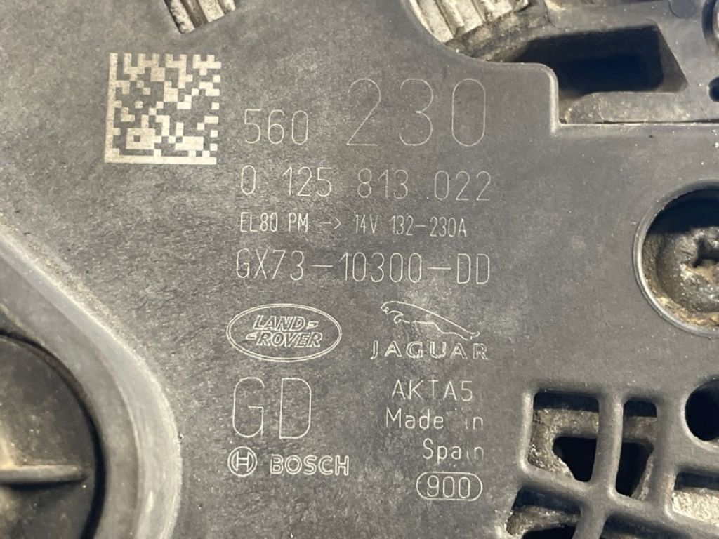 GX73-10300-DD | Генератор LAND ROVER DISCOVERY Sport 15-19 - Фото 3