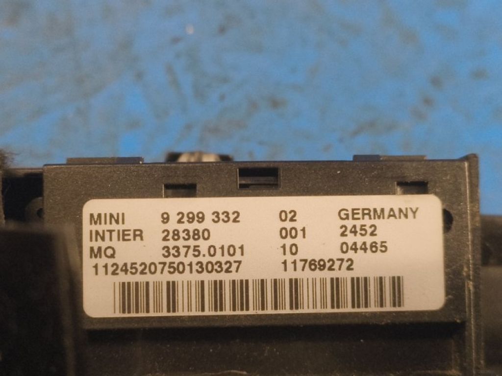 9299332 | Кнопка старт-стоп MINI COOPER S R56 06-14 - Фото 3