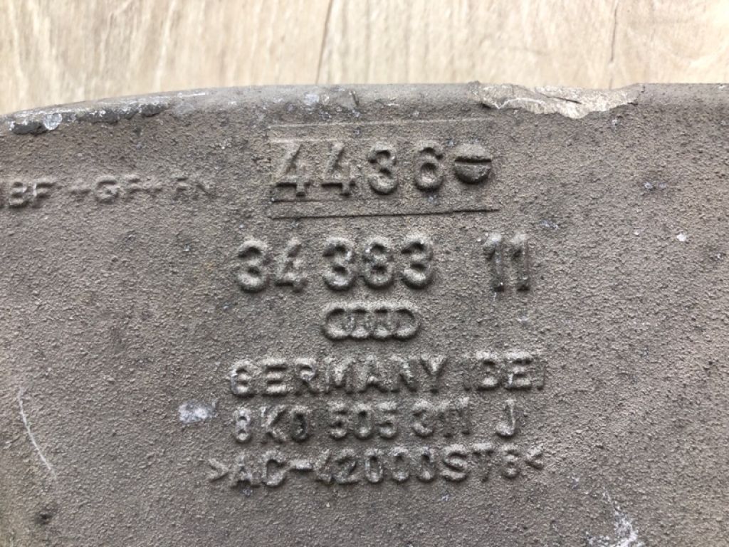 8K0 505 311 J | Важіль задньої підвіски нижній поперечний лівий AUDI A4 08-15 - Фото 6