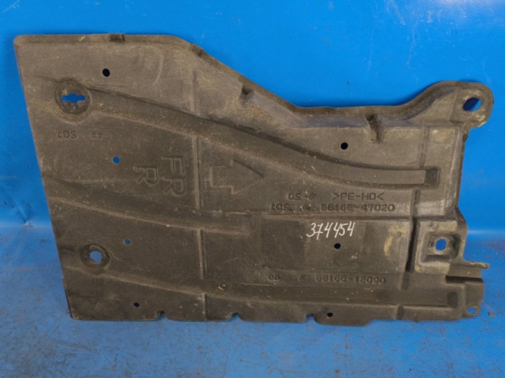 58165-12090 | Защита днища передняя правая TOYOTA PRIUS - 30 09-17