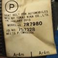 7336047060B0 | Ремень безопасности задний левый TOYOTA PRIUS - 30 09-17 - Превью 7