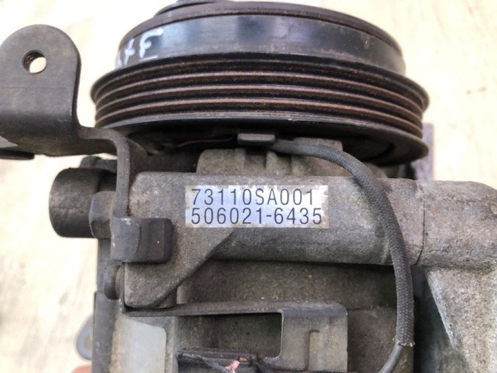 73111SA001 | Компресор кондиціонера SUBARU FORESTER SG 02-07 - Фото 11