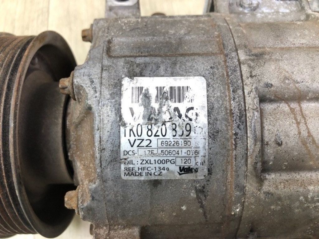 1K0 820 859 B | Компрессор кондиционера VOLKSWAGEN GOLF 06-12 - Фото 9