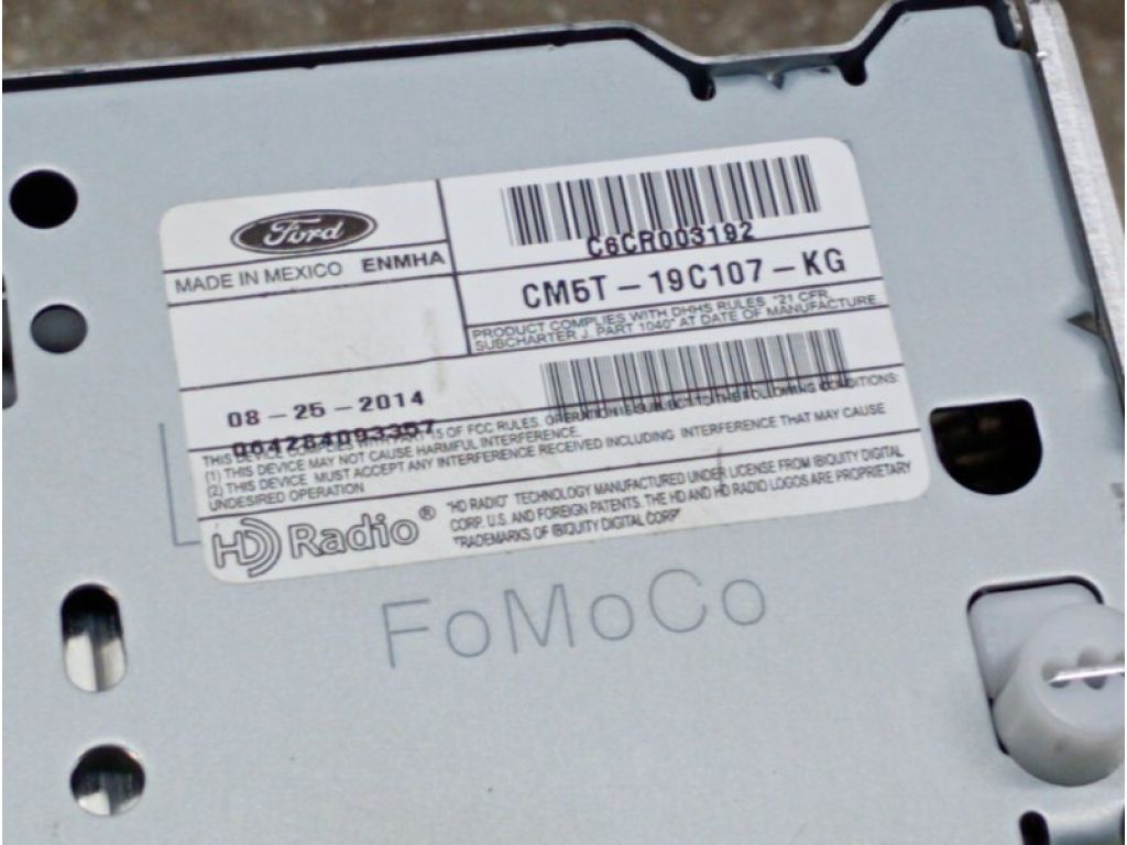 CM5Z-18C869-KA | Магнитола FORD FOCUS 10-18 - Фото 5