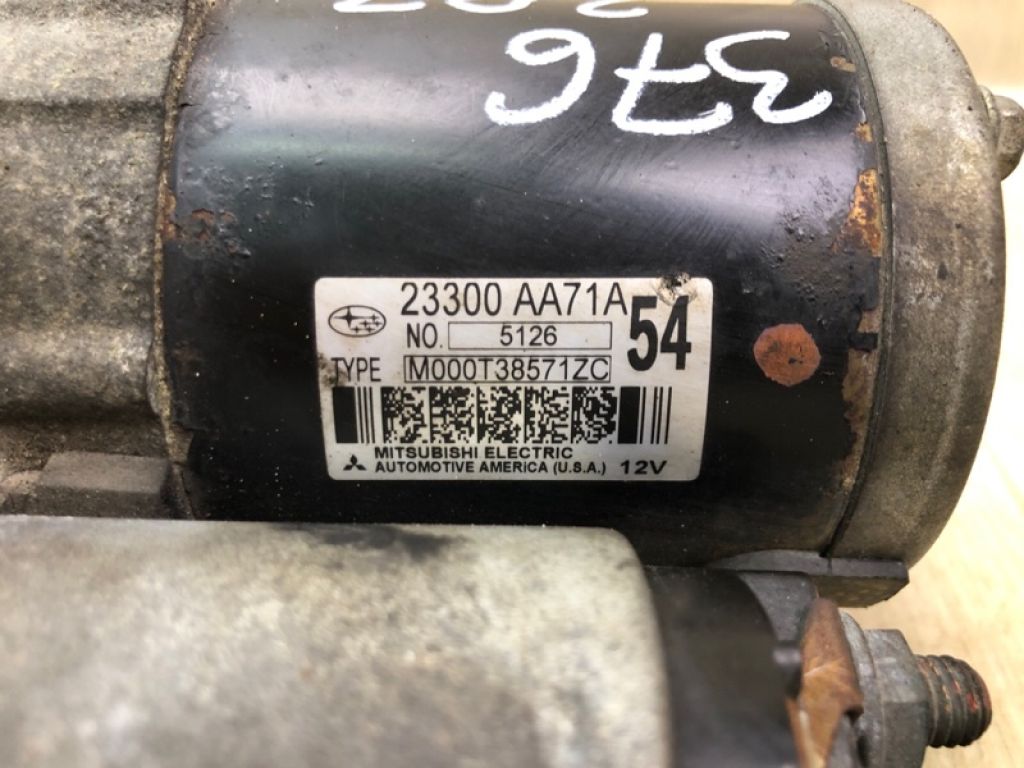 23300AA71A | стартер SUBARU OUTBACK BS 14-21 - Фото 6