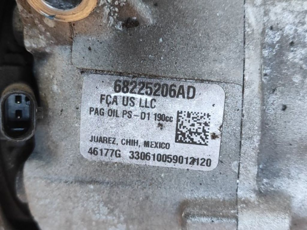 68225206AD | Компрессор кондиционера CHRYSLER PACIFICA 16-20 - Фото 4