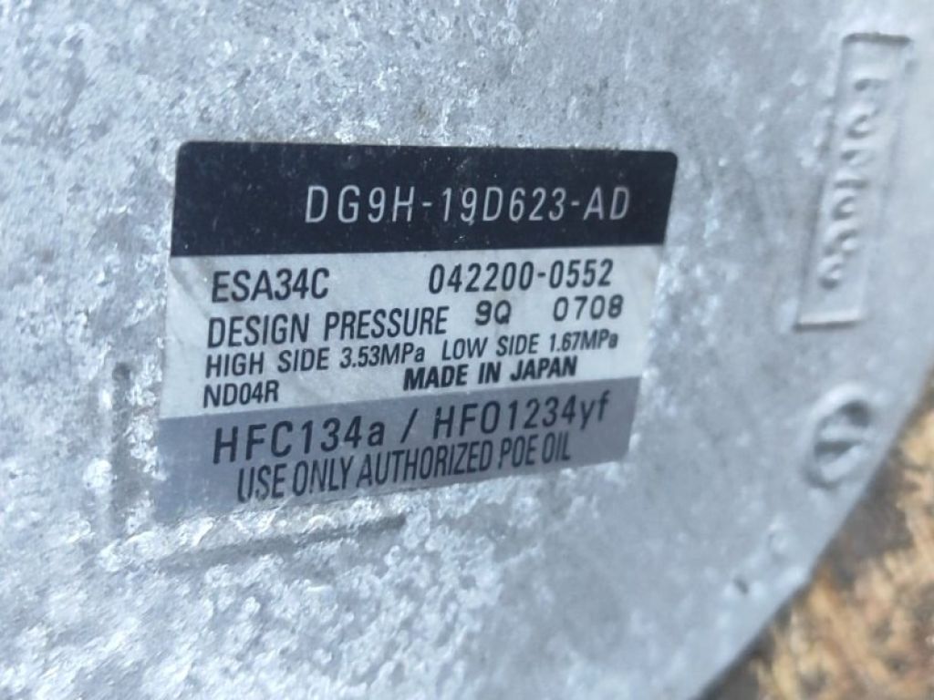 DG9Z-19703-D | Компрессор кондиционера FORD FUSION 14- - Фото 4