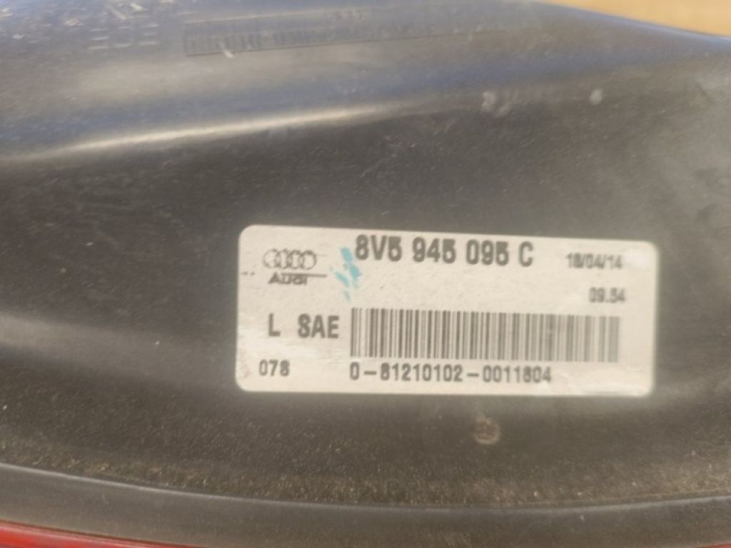 8V5 945 095 C | Фонарь наружный левый AUDI A3 (8V) 12–17 - Фото 4