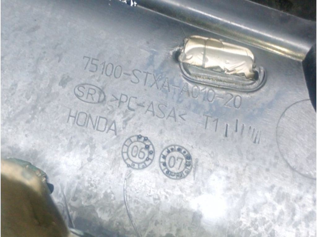 75100-STX-A01ZR | Решетка радиатора ACURA MDX (YD2) 06-13 - Фото 4