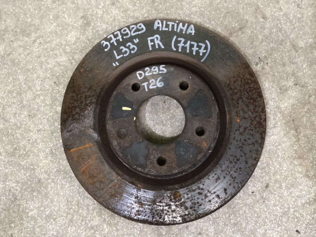 40206-3TA0B | Тормозной диск передний NISSAN ALTIMA L33 12-18