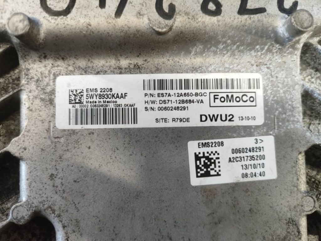 DS71-12B684-VA | Блок керування двигуном FORD FUSION 14- - Фото 4