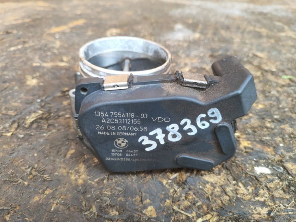 13547556118 | Дроссельная заслонка BMW 3 SERIES (E90-E93) 2005–2014 - Фото 3