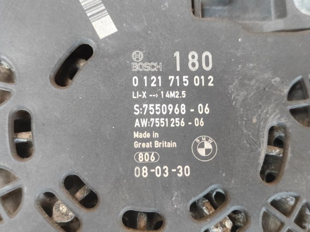 12317555926 | Генератор BMW 3 SERIES (E90-E93) 2005–2014 - Фото 5