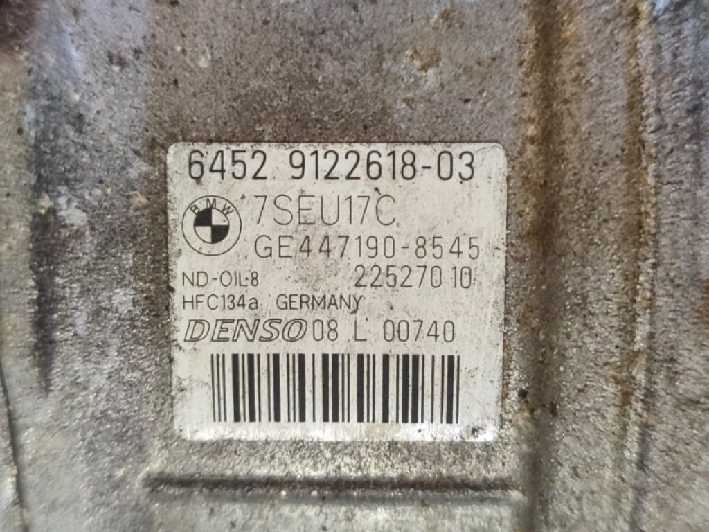 64529122618 | Компрессор кондиционера BMW 3 SERIES (E90-E93) 2005–2014 - Фото 3