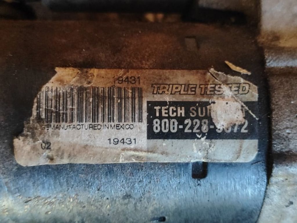 12417610343 | Стартер BMW 3 SERIES (E90-E93) 2005–2014 - Фото 4