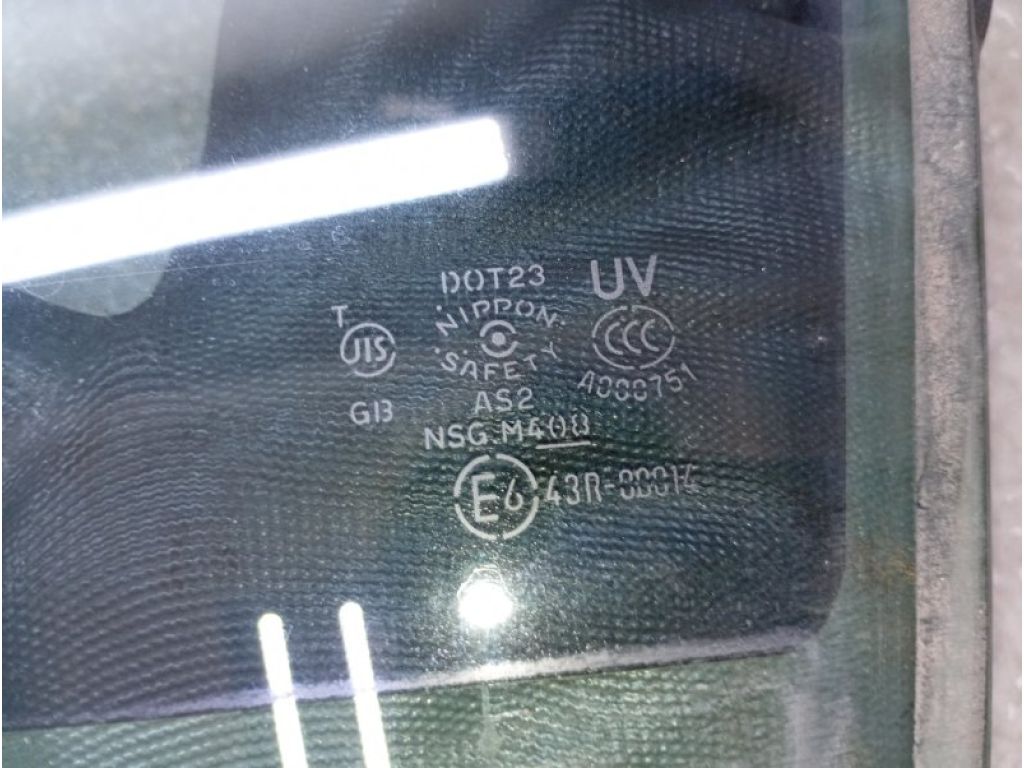 82301-1BA0A | Скло дверей заднє ліве INFINITI EX35(37) 07-12 - Фото 2