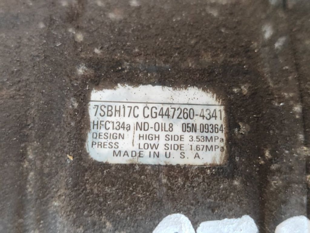 CG447260-4341 | Компресор кондиціонера FORD EXPLORER 10-20 - Фото 2