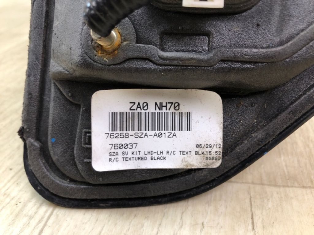 76258-SZA-A01ZA | Зеркало левое HONDA PILOT 08-15 - Фото 8
