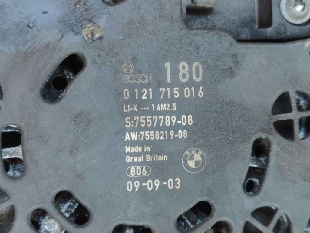 12317558220 | Генератор BMW 3 SERIES (E90-E93) 2005–2014 - Фото 4