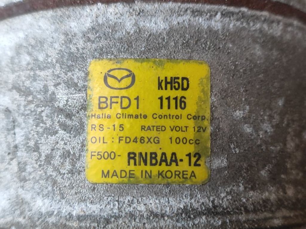BFD1-61-450A | Компресор кондиціонера MAZDA 6 GJ 12- - Фото 5