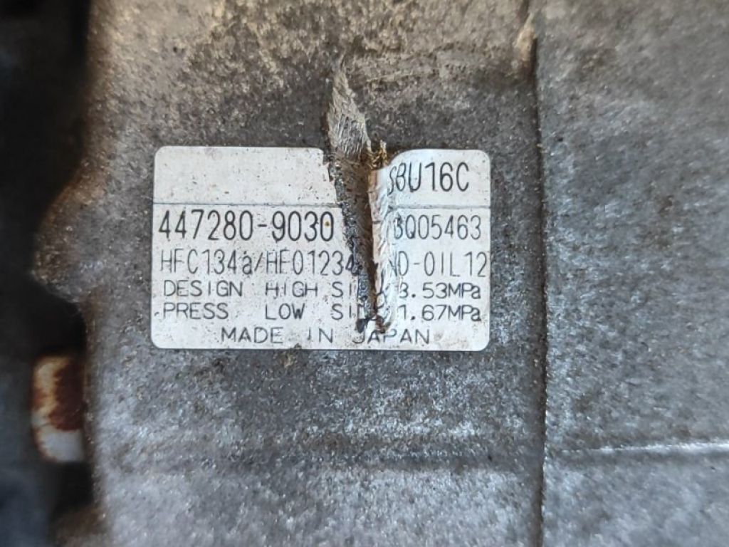 68193950AA | Компресор кондиціонера DODGE DART 12-16 - Фото 6