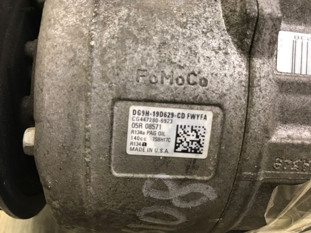 DG9Z-19703-L | Компрессор кондиционера FORD FUSION 14- - Фото 10