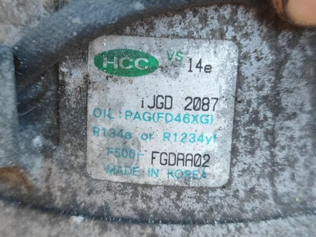 97701-A5501 | Компресор кондиціонера KIA SOUL PS 13-19 - Фото 4