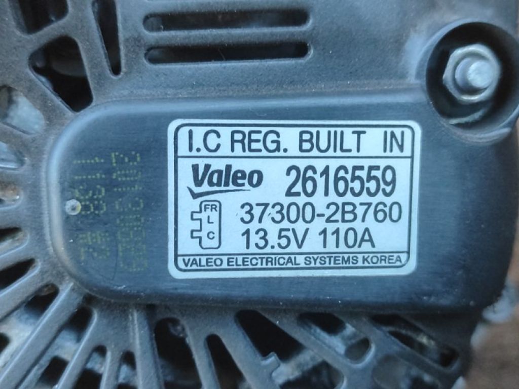 37300-2B760 | Генератор KIA SOUL PS 13-19 - Фото 4