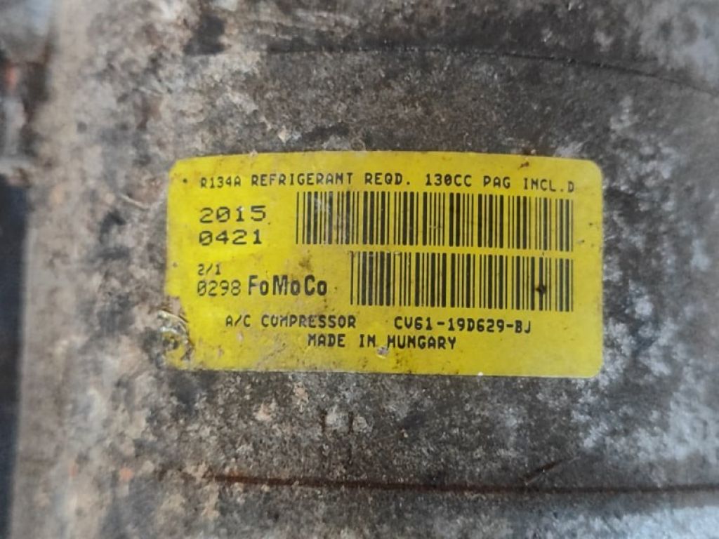 CV6Z-19703-L | Компресор кондиціонера FORD ESCAPE 12-19 - Фото 5