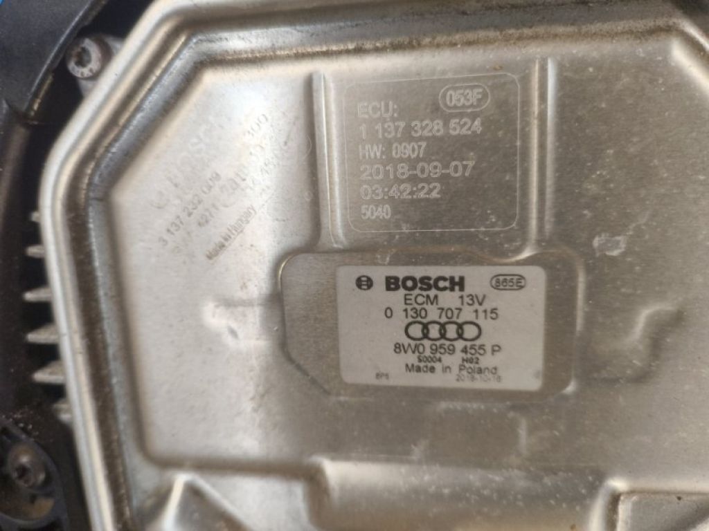 8W0 121 003 D | Дифузор вентилятора основного радіатора AUDI Q7 15-19 - Фото 7