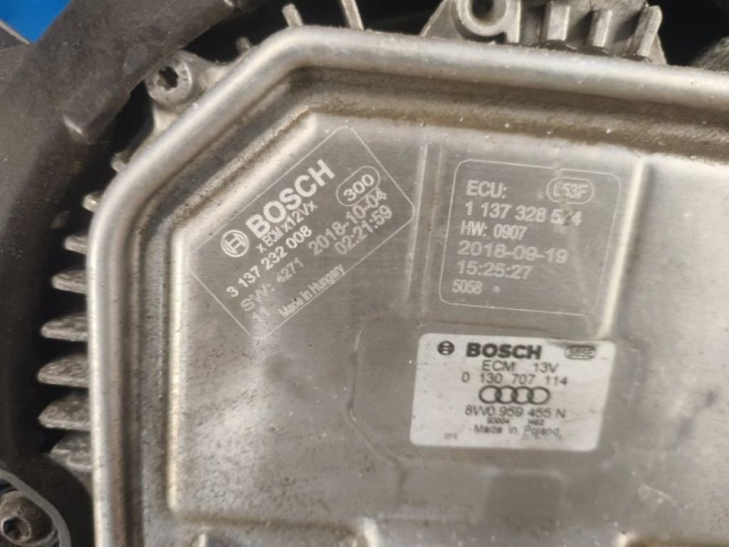 8W0 121 003 D | Дифузор вентилятора основного радіатора AUDI Q7 15-19 - Фото 8