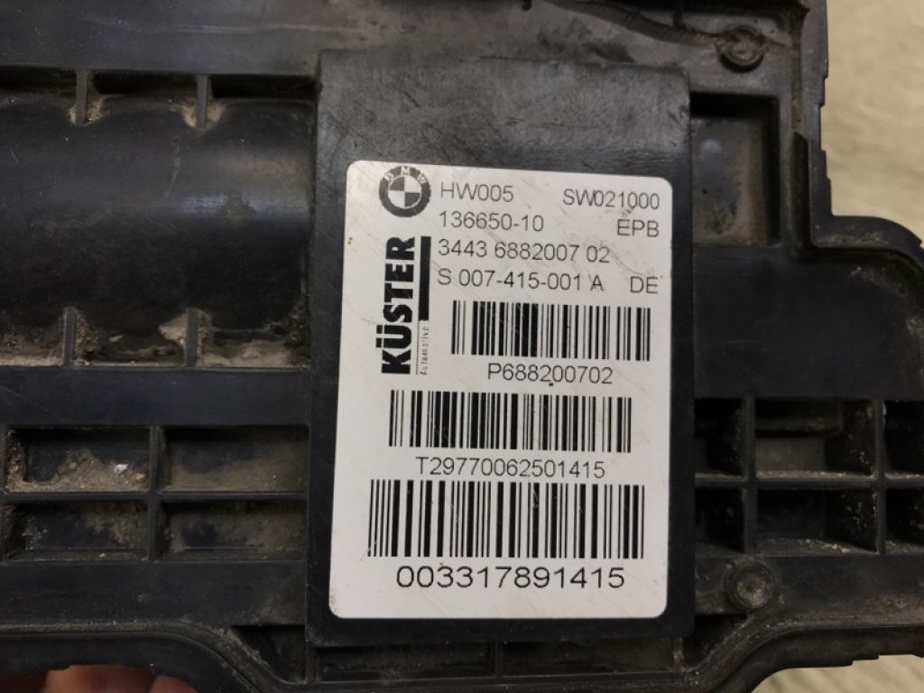 34 43 6 882 007 | Блок керування стоянковим гальмом BMW X5 (F15) 13-18 - Фото 8