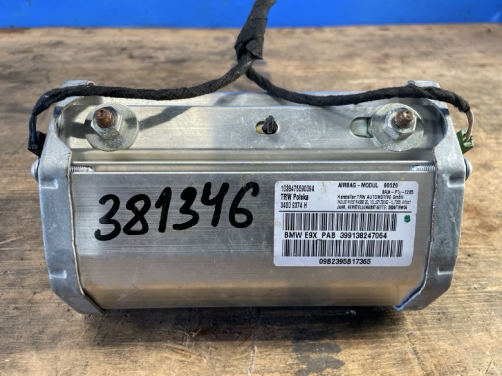399138247051 | Подушка безпеки пасажира BMW 3 SERIES (E90-E93) 2005–2014 - Фото 3