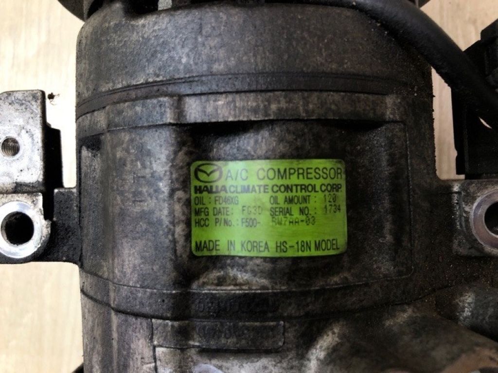EG21-61-450G | Компресор кондиціонера MAZDA CX-7 06-12 - Фото 9