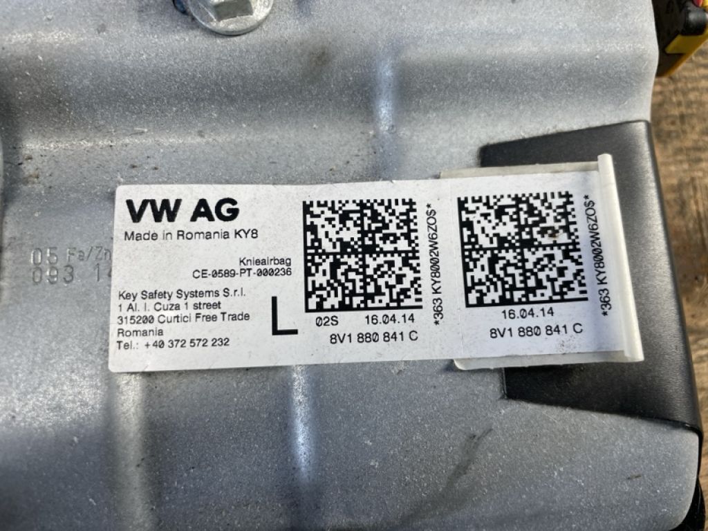 8V1880841C | Подушка безопасности пассажира AUDI A3 (8V) 12–17 - Фото 4