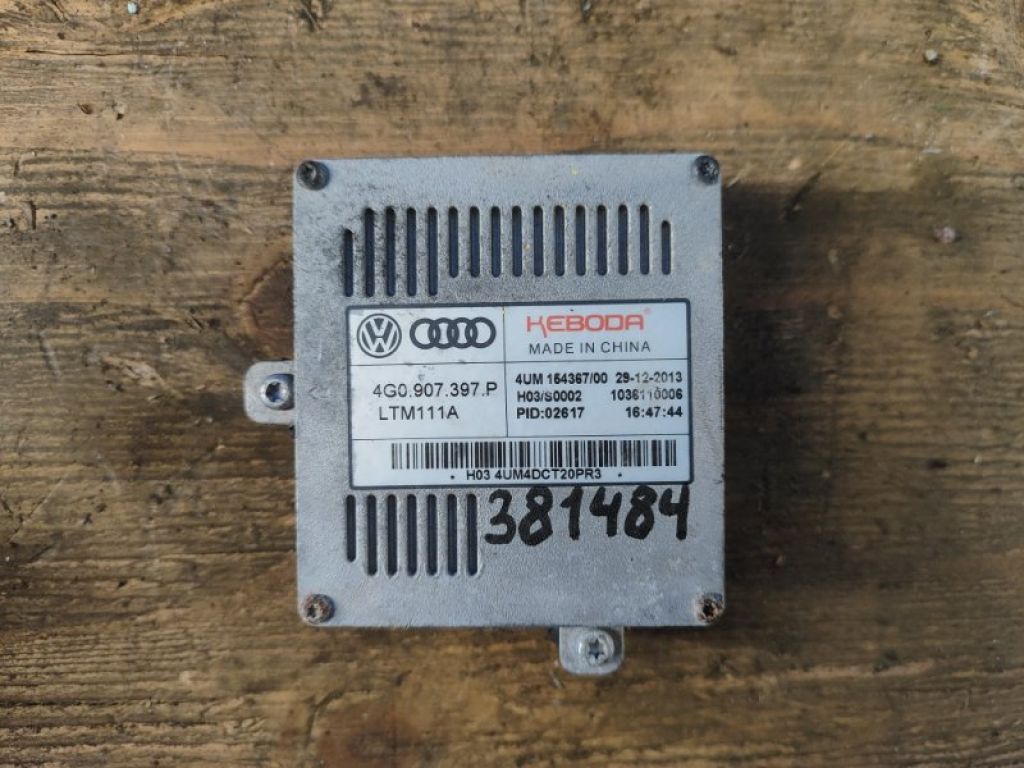 4G0907397P | Блок розжига ксенона AUDI A3 (8V) 12–17