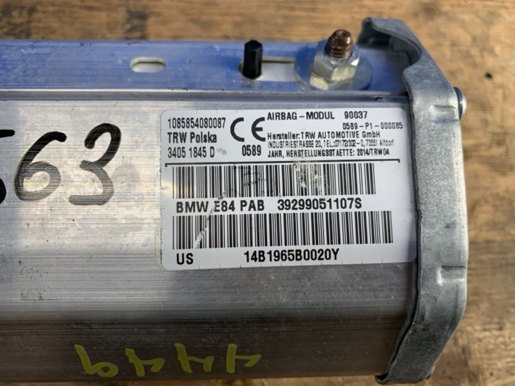 72122990511 | Подушка безпеки пасажира BMW X1 E84 09- - Фото 4