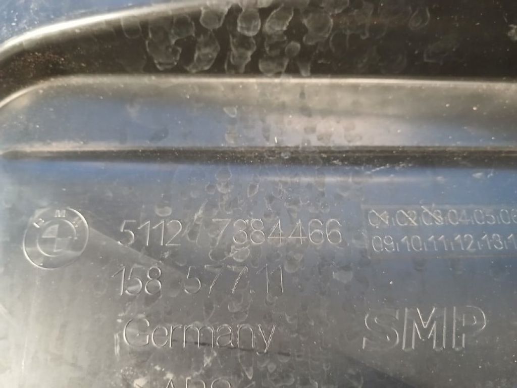 51127384466 | Кронштейн/кріплення заднього бампера праве BMW 3 SERIES (F30) 2012–21 - Фото 3
