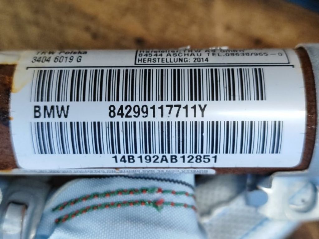 72122991177 | Подушка безпеки (штора) ліва BMW X1 E84 09- - Фото 4