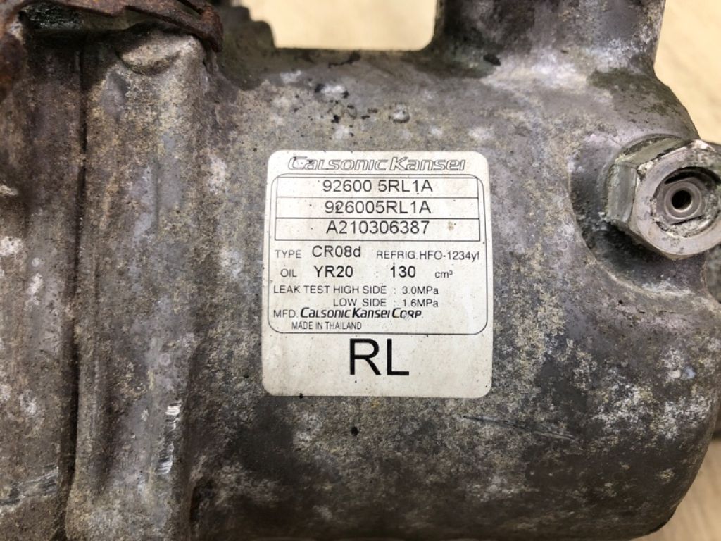 92600-5RL1A | Компресор кондиціонера NISSAN KICKS 20- - Фото 7