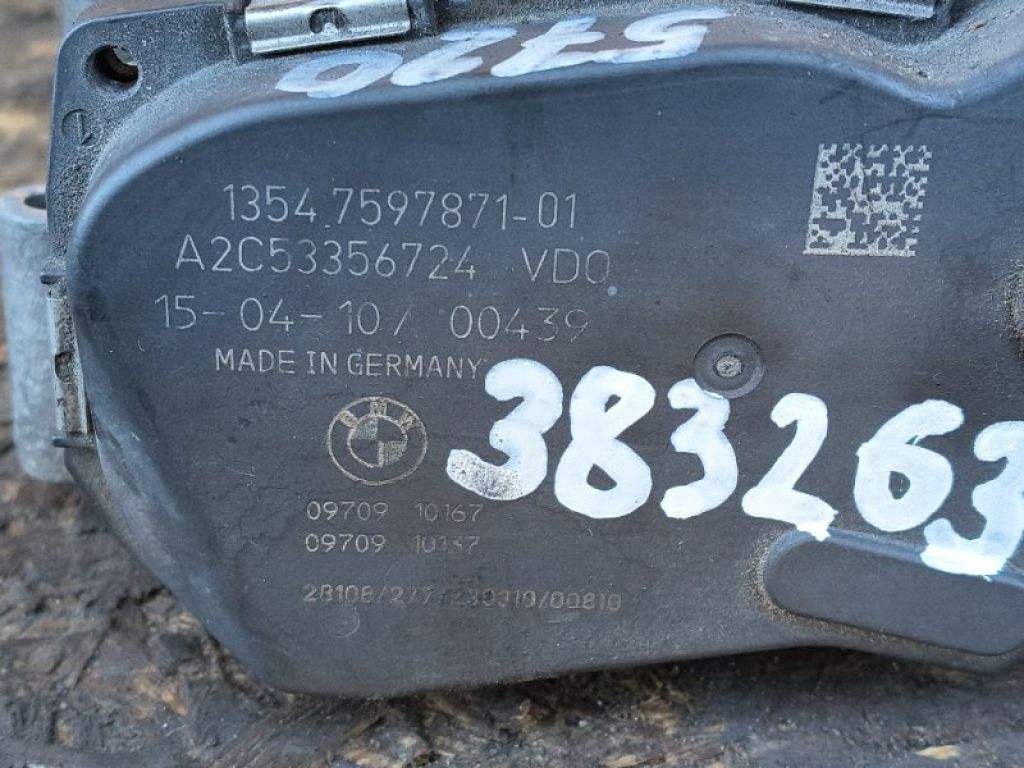 13547597871 | Дроссельная заслонка BMW X6 (E71) 07-14 - Фото 4