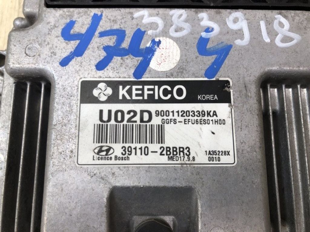 39110-2BBR3 | Блок керування двигуном HYUNDAI VELOSTER 11-18 - Фото 8