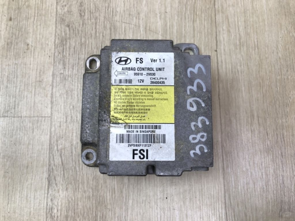 95910-2V030 | Блок керування AIRBAG HYUNDAI VELOSTER 11-18 - Фото 2