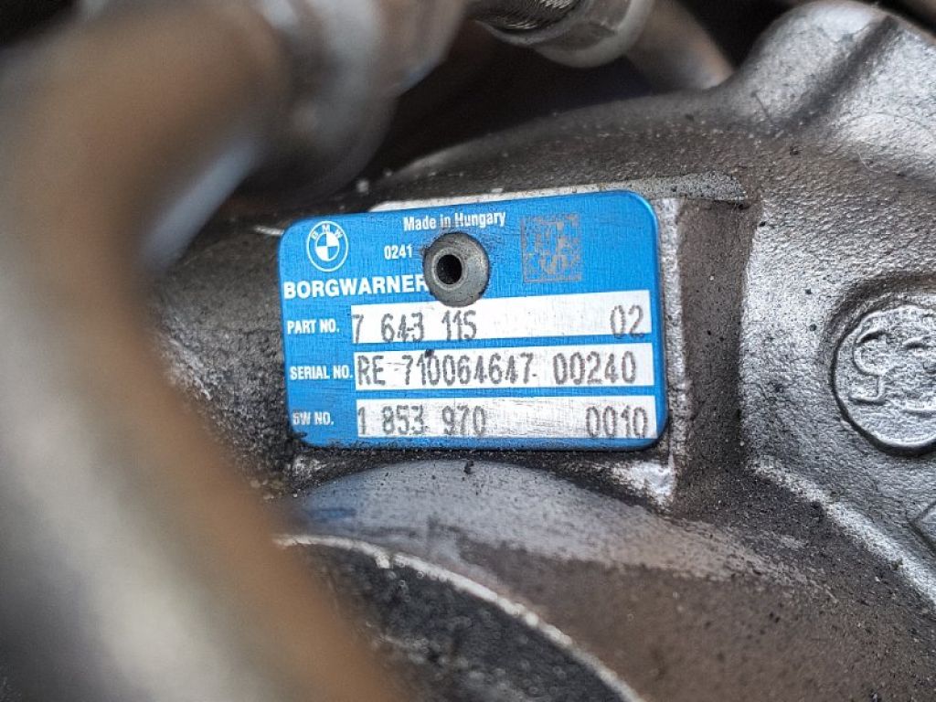 11657643115 | Турбіна BMW X5 (F15) 13-18 - Фото 8