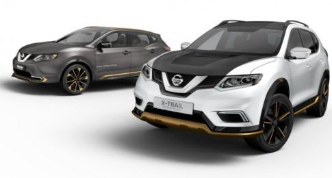 Nissan представил премиальные кроссоверы Qashqai Premium Concept и X-Trail Premium Concept