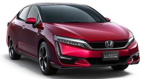 Водородный автомобиль Honda Clarity и новый кроссовер UR-V