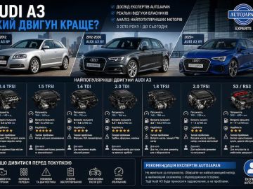 Audi A3 какой двигатель лучше?