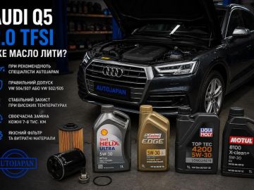Audi Q5 2.0 TFSI какое масло лить?